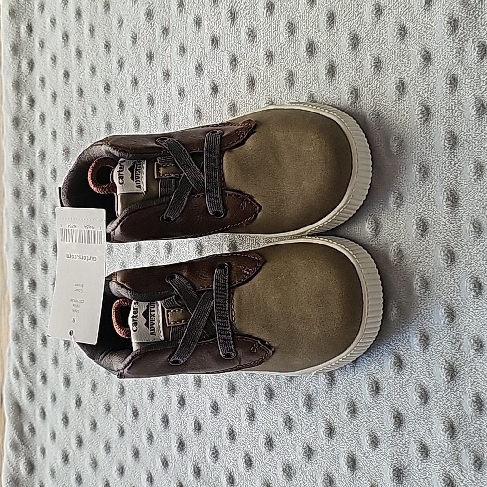 Carter's size 8 toddler shoes
